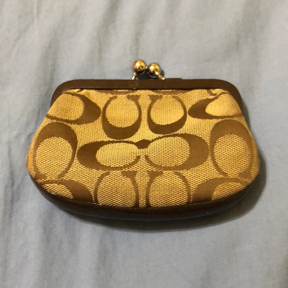 Coach coin purse